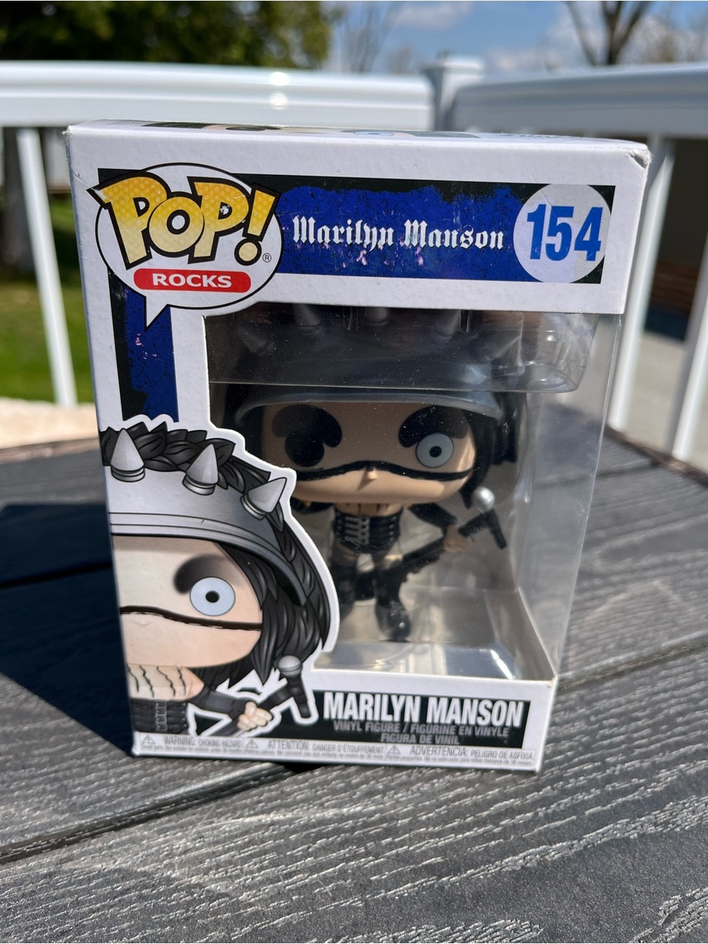 Collectors Funko Pop! Rocks Marilyn Manson #154